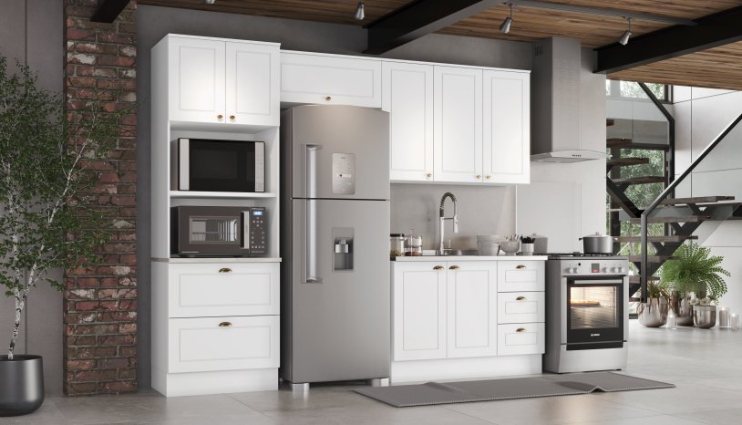 Cozinha Americana Branco HP 24.2