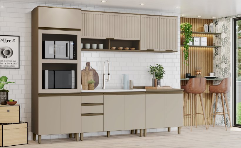 Cozinha Connect Duna/Cristal 24.1.2.1