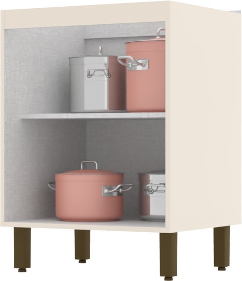 Connect Cabinet 02 Doors 600 mm 