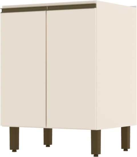 Connect Cabinet 02 Doors 600 mm 