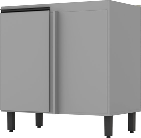 Armário Canto Reto 01 Porta Belize