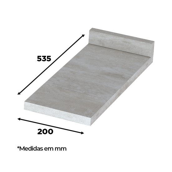Tampo para Armário 200 mm