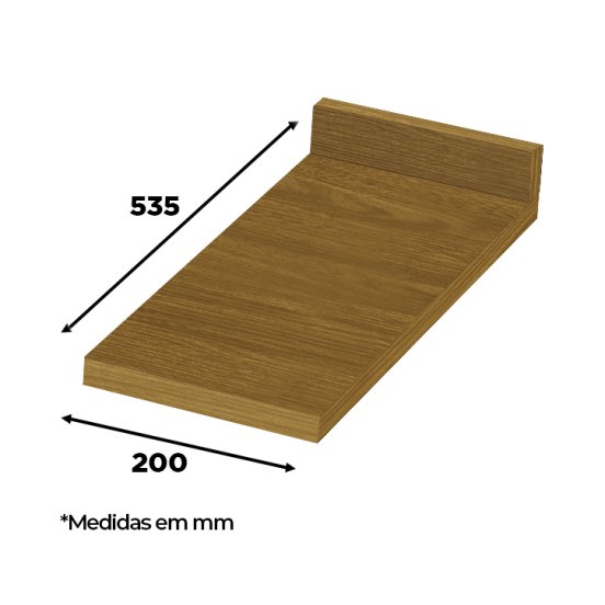 Tampo para Armário 200 mm