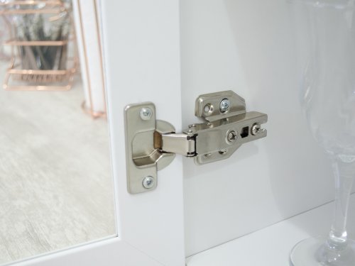 Dobradiças de 35 mm com amortecimento