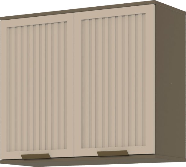 Aéreo 02 Portas Ripadas 800 mm Connect