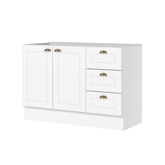 Americana Sink Cabinet 03 Drawers 02 Doors 1200 mm