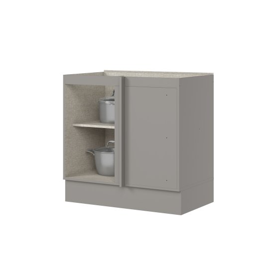 Armário Canto Reto 01 Porta Americana