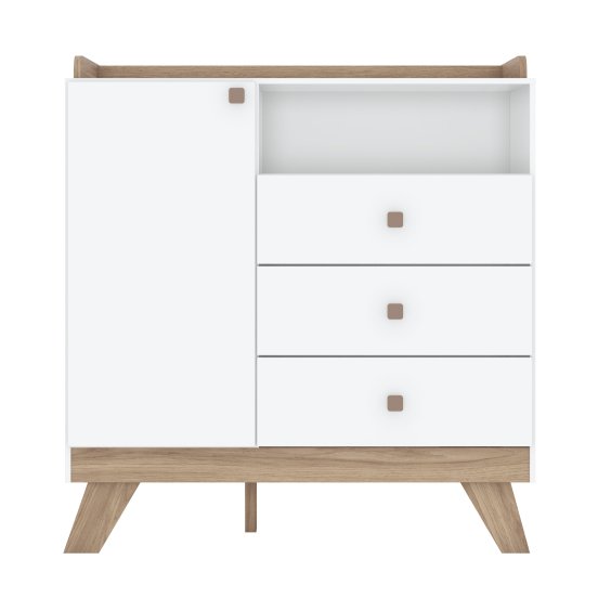 Cômoda Confete 03 Gavetas 01 Porta