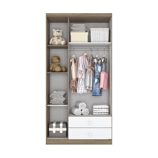 Guarda-roupa Bala de Menta 03 Portas