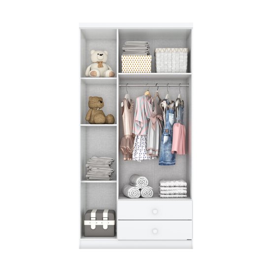 Guarda-roupa Bala de Menta 03 Portas