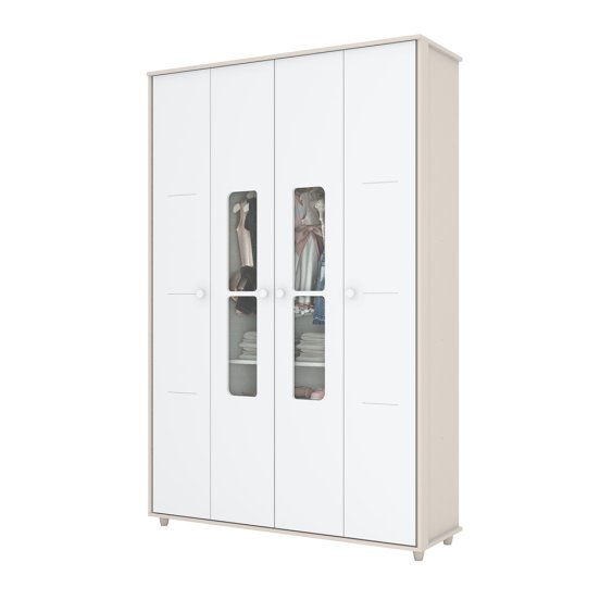 Guarda-roupa Aquarela 04 Portas