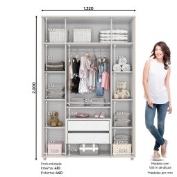 I114-116 - Cristal/Branco