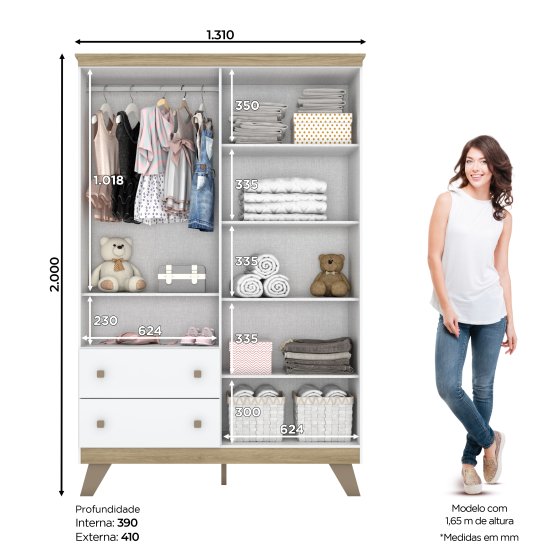 Guarda-roupa Confete