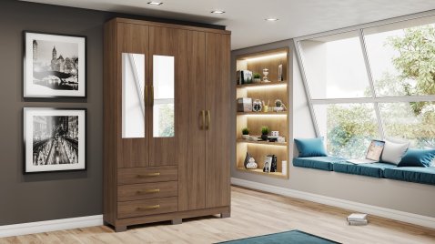 Caju 04 Castanho Espelho