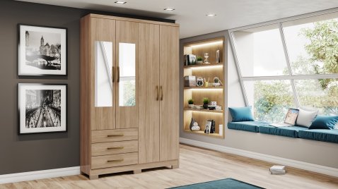 Caju 04 Rustico Espelho