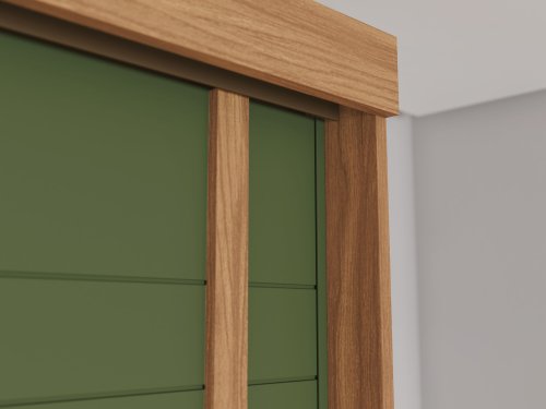 Portas usinadas em baixo relevo 