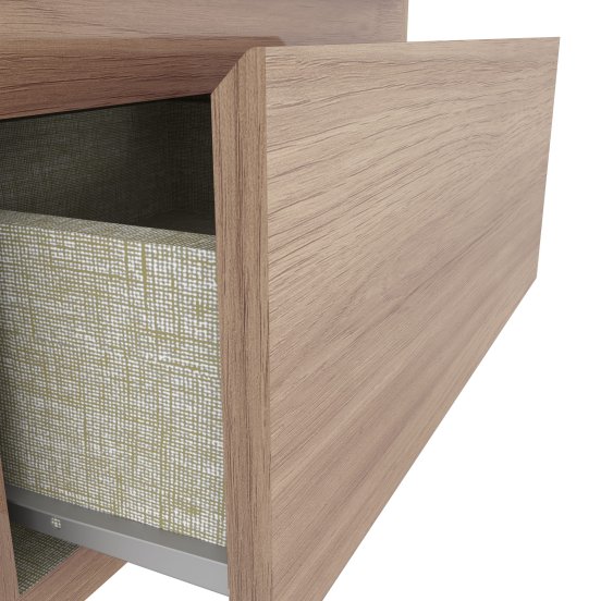 Mesa de cabeceira Campeche 02 Gavetas