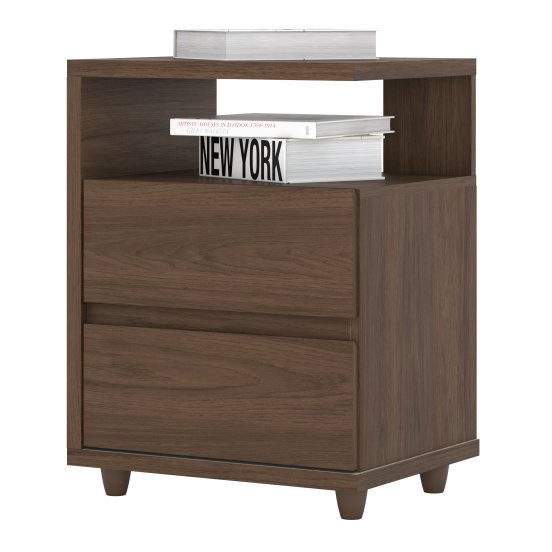 Mesa de cabeceira Campeche 02 Gavetas