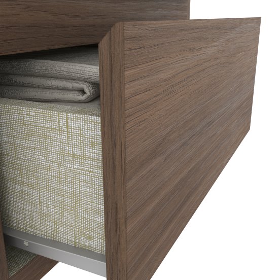 Mesa de cabeceira Campeche 02 Gavetas