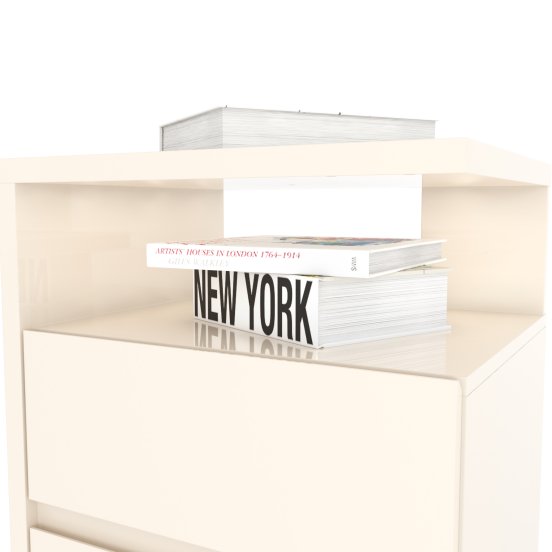 Mesa de cabeceira Campeche 02 Gavetas