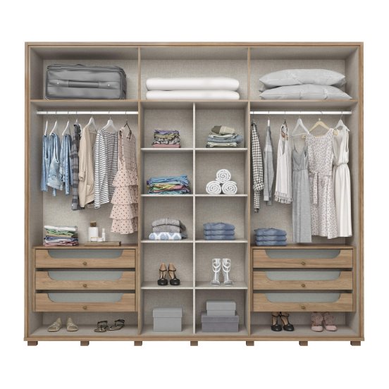 Guarda-roupa Atalaia 06 Portas