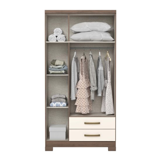 Guarda-roupa Açaí 03 Portas