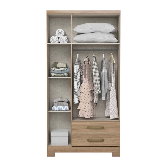 Guarda-roupa Açaí 03 Portas