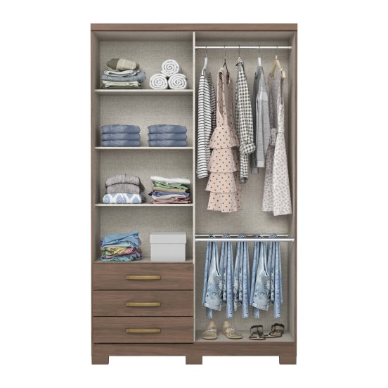 Guarda-roupa Caju 04 Portas