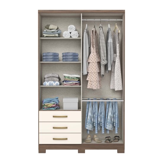 Guarda-roupa Caju 04 Portas