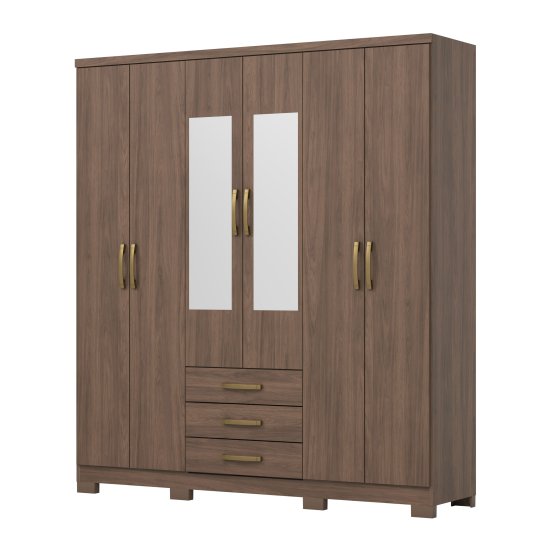 Guarda-roupa Caju 06 Portas