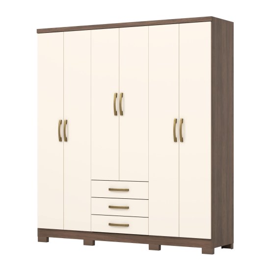 Guarda-roupa Caju 06 Portas