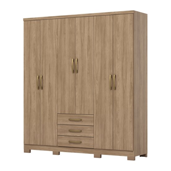 Guarda-roupa Caju 06 Portas