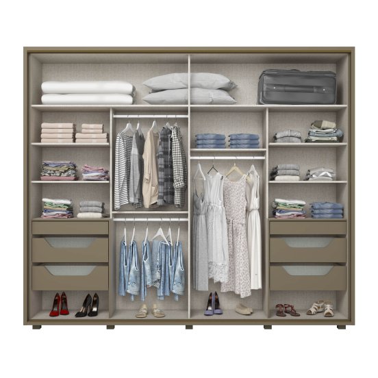 Armario Cavic 02 Puertas Correderas