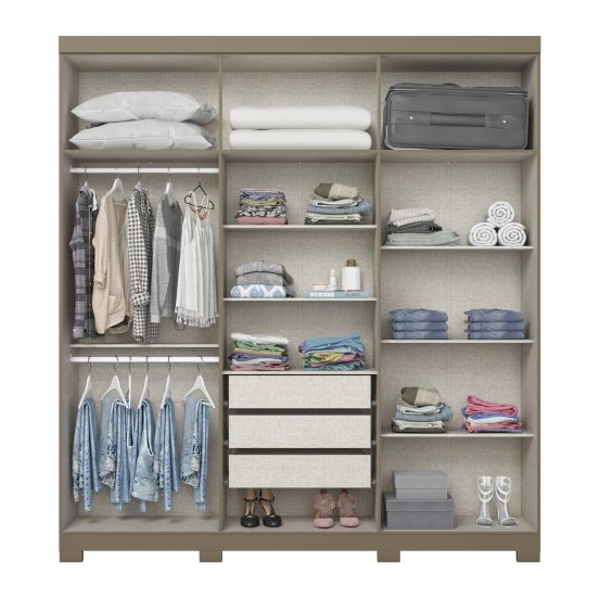 Guarda-roupa Flora 06 Portas