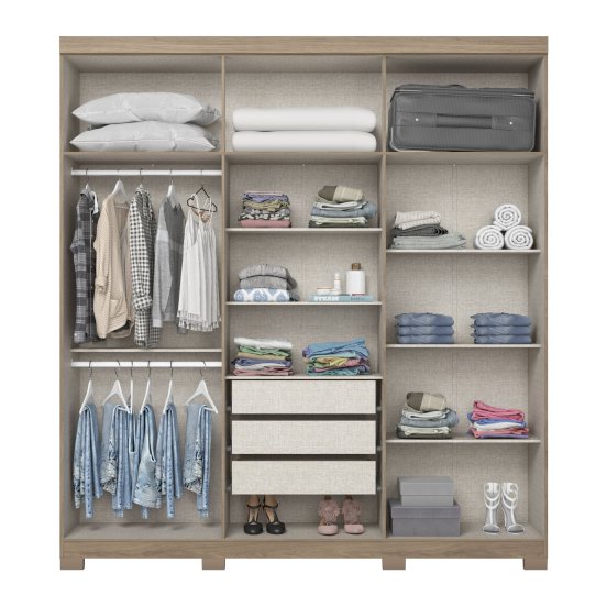 Guarda-roupa Flora 06 Portas