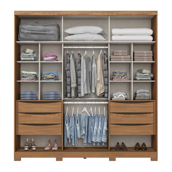 Guarda-roupa Orleans 02 Portas Deslizantes