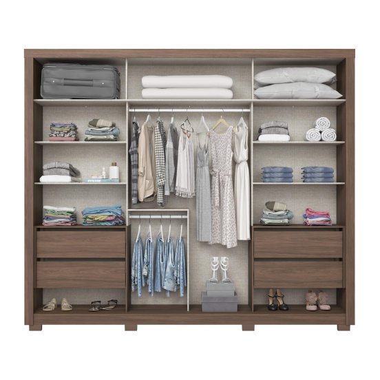 Guarda-roupa Palace 02 Portas Deslizantes