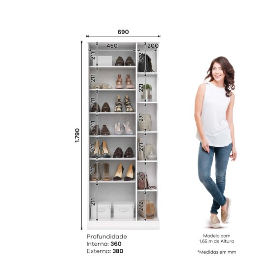 Duetto Shoe Rack 01 Door