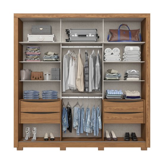 Guarda-roupa Aston 02 Portas Deslizantes